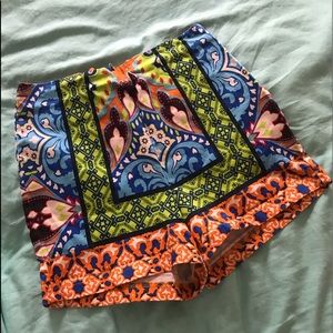 Flying Tomato High-waist shorts